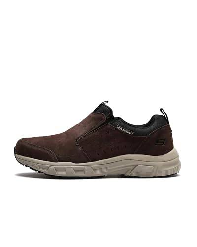 Skechers Herren Oak Canyon Sneaker, Chocolate Suede Black Trim, 47.5 EU von Skechers