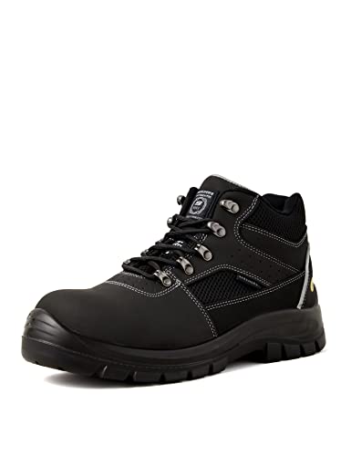 Skechers Herren Trophus Letic Stiefelette, Black Nubuck Leather Textile, 39.5 EU von Skechers