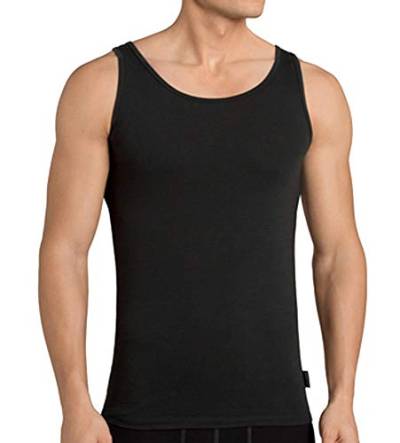 sloggi men Herren 24/7 SH 02 Vest 2P Unterhemd, Black, 5 von Sloggi