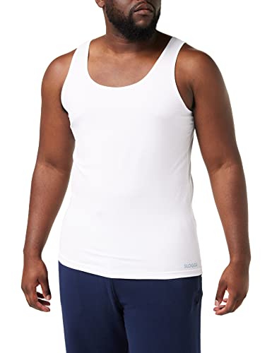 sloggi men Herren EVER Cool Tank Top Unterhemd, White, S von Sloggi