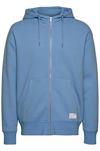 !Solid SDLenz Zipper Herren Sweatjacke Cardigan Jacke Hoodie mit Kapuze und Taschen Oversize, Größe:M, Farbe:Quiet Harbor (174029) von !Solid