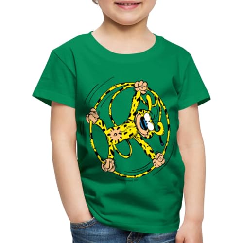 Spreadshirt Marsupilami Rad Kinder Premium T-Shirt, 122/128 (6 Jahre), Kelly Green von Spreadshirt