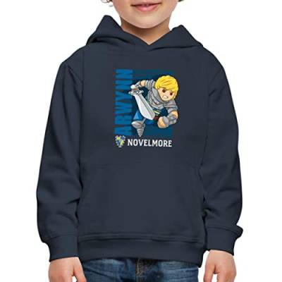 Spreadshirt Playmobil Novelmore Charakter Arwynn Kinder Premium Hoodie, 152/164 (12-14 Jahre), Navy von Spreadshirt