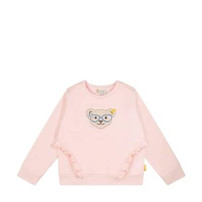 Steiff Mädchen Sweatshirts ohne Kapuze, Butterfly, Seashell PINK, 98 von Steiff