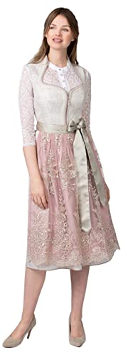 Stockerpoint Damen Livinia Dirndl Kleid f r besondere Anl sse, Taupe, 46 EU von Stockerpoint