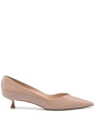 Stuart Weitzman Eva Pumps 35mm - Nude von Stuart Weitzman