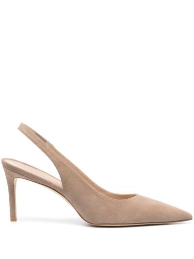 Stuart Weitzman Stuart 75mm suede pumps - Braun von Stuart Weitzman