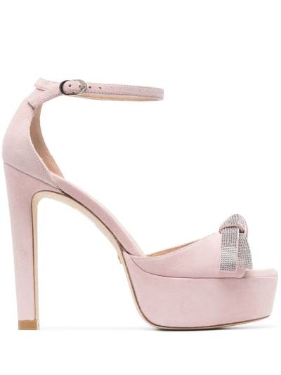 Stuart Weitzman Pumps mit Schleife - Rosa von Stuart Weitzman