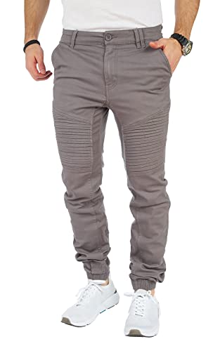 8009 Herren Cargohose aus Baumwolle männer Cargohose Chino Hose Freizeithose Slim fit Cargohose Slim fit Chino Hose stylisch Cargohose (as3, Numeric, Numeric_29, Plus, Regular, A-Grey, 36) von Styleko