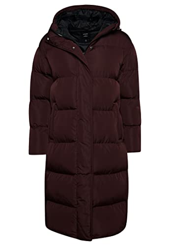 Superdry WOMEN'S LONGLINE PUFFER JACKET W5011411A (as3, alpha, l, regular, regular, YFY/RICH DEEP BURGUNDY) von Superdry