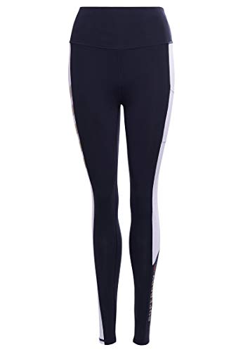 Superdry Damen Active Lifestyle Full Length Leggings Anzughose, Eklipse Navy, 36 von Superdry
