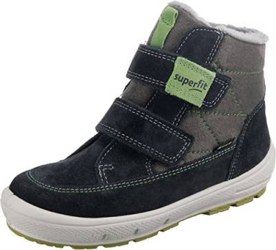 Superfit Baby-Jungen GROOVY warm gefütterte Gore-Tex warm gefütterte Gore-Tex warm gefütterte Gore-Tex Schneestiefel, GRAU/GRÜN 2020, 19 EU von Superfit