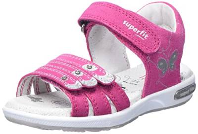 Superfit Mädchen Emily Sandale, Pink Silber 5510, 25 EU von Superfit