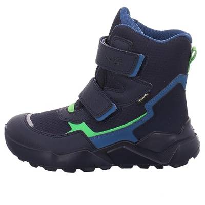 Superfit Rocket Schneestiefel, BLAU/GRÜN 8000, 38 EU Schmal von Superfit