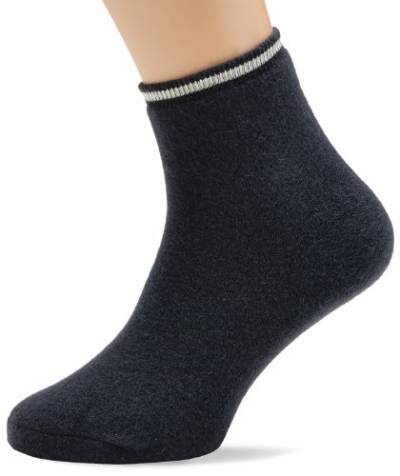 Susa Woll Fußwärmer Angora I Unisex Wollsocken aus Angorawolle & Schurwolle I Verhindert kalte Füße I Herrliche Fußwärme unterwegs & daheim I anthrazit I GR L von Susa