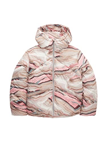 TOM TAILOR Mädchen Kinder Winterjacke mit Kapuze 1033323, Pink, 164 von TOM TAILOR