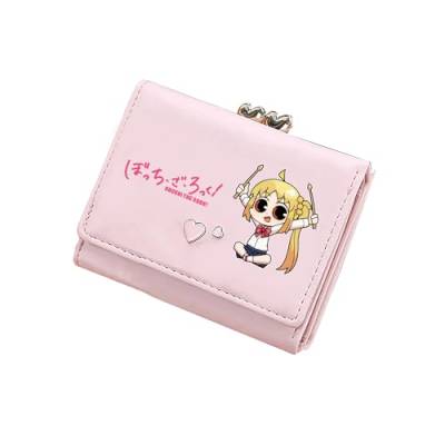 TPSTBAY Rock Mädchen Kawaii kurze Geldbörsen PU-Leder Münzen Geldbörse Cartoon Ausweishalter niedliche rosa Kleingeldtaschen kleine Clutch, Pink, Small, Stil 1 von TPSTBAY