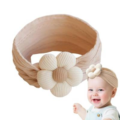 TROONZ Baby-Stirnbänder,Stirnbänder für Babys, Baby Stirnband Kopfwickel, Breite, dehnbare Kopfbedeckungen, niedliche Stirnbänder für Neugeborene, Haarschmuck für neugeborene Kleinkinder von TROONZ