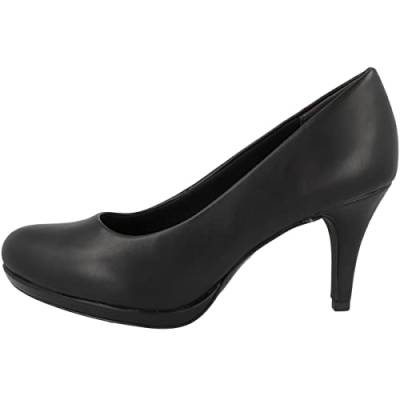 Tamaris Damen 1-1-22444-29 Pumps, Black MATT, 37 EU von Tamaris