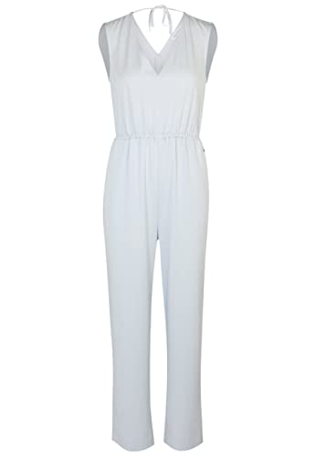 Tamaris Damen V-Ausschnitt Jumpsuit ANDA Weiß 44 von Tamaris