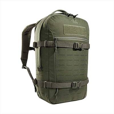 Tasmanian Tiger TT Modular Daypack XL Molle-kompatibler Tages-Rucksack, Leichter Wander-Rucksack mit Trinksystem-Vorbereitung 23 Liter Volumen (Oliv) von Tasmanian Tiger