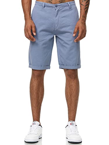 Tazzio Chino Shorts Herren Chinoshorts Kurze Hose A202 (Blau, W32) von Tazzio