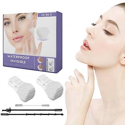 Face Lift Tape | Invisible Tape Face Patch Lifting Makeup Tools - Waterproof and Breathable Double Chin Lift Patch, Skin Friendly Neck and Eye Lift Tapes for Birthday Gifts Girls Tebinzi von Tebinzi