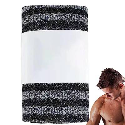 Peeling-Waschlappen - Körperpeeling-Peeling-Handtuch | Tragbares, dehnbares Rückenpeeling, verlängerter Rückenwaschlappen mit guter Flexibilität für Frauen, Männer und Erwachsene Tebinzi von Tebinzi