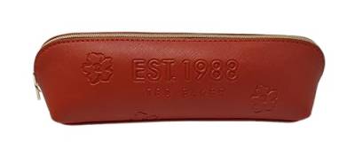Ted Baker Lilaahh Debossed Saffiano Case Brush Case Make up case Pencil Case in Dark Red, dunkelrot, federmäppchen von Ted Baker