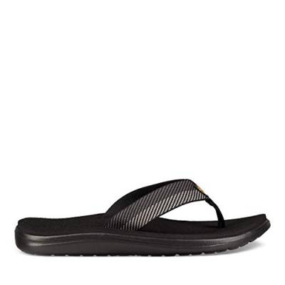 Teva Herren Voya Flip Sandal Mens Pantoffeln, Grau (Vori Black Gray Vgbr), 44.5 EU von Teva