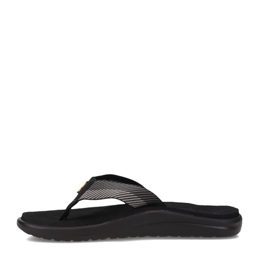 Teva Herren Voya Flip Sandal Mens Pantoffeln, Grau (Vori Black Gray Vgbr), 44.5 EU von Teva