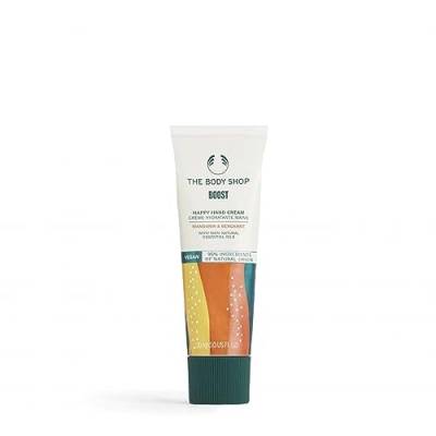 The Body Shop Hand Cream - BOOST Mandarin & Bergamot 100% Natural Essential Oils 30ml von The Body Shop