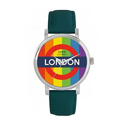 Toff London Mehrfarbige Underground-Uhr von Toff London