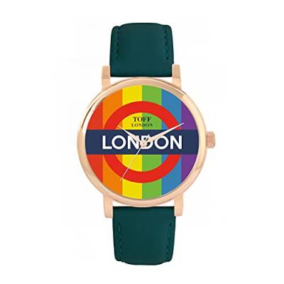 Toff London Mehrfarbige Underground-Uhr von Toff London