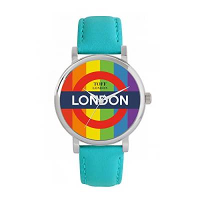 Toff London Mehrfarbige Underground-Uhr von Toff London