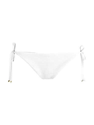 Tommy Hilfiger Damen Bikinihose String Side Tie Bikini Gr. L Weiß UW0UW02693YBR von Tommy Hilfiger