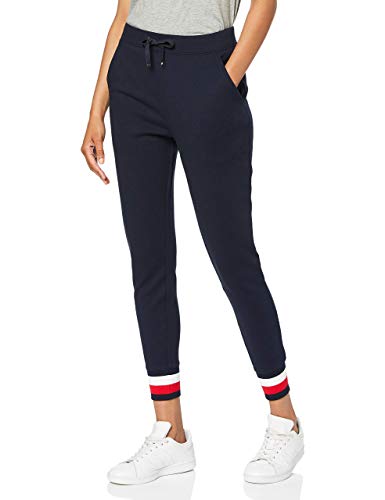 Tommy Hilfiger Damen Jogginghose Heritage Sweatpants Lang, Blau (Midnight), S von Tommy Hilfiger