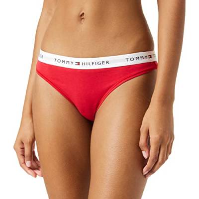 Tommy Hilfiger Damen String Tanga, Rot (Primary Red), XS von Tommy Hilfiger