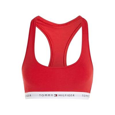 Tommy Hilfiger Damen Bralette Stretch, Rot (Primary Red), M von Tommy Hilfiger