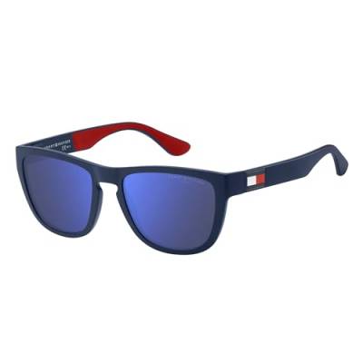 Tommy Hilfiger Unisex Th 1557/s Sunglasses, FLL/ZS Matte Blue, One Size von Tommy Hilfiger