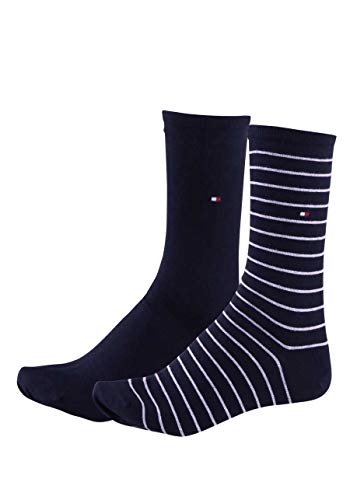 Tommy Hilfiger Damen Clssc Socken, Midnight Blue, 39-42 EU von Tommy Hilfiger