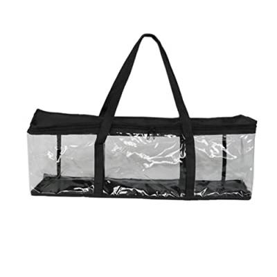 Toyvian Buch Aufbewahrungstasche Halter Tasche durchsichtige Organizer- büro Organizer ablagefächer Büro Aufbewahrungstasche Elektronikbücher Musikvideos Buch Veranstalter CD-Tasche von Toyvian