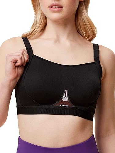 TriAction Damen Triaction Gravity Lite N Ex Sports Bra, Schwarz, 90D EU von TriAction