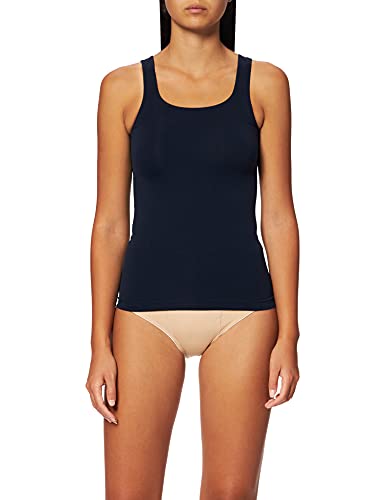 Trigema Damen 512401 Top, Blau (Navy 046), XL von Trigema