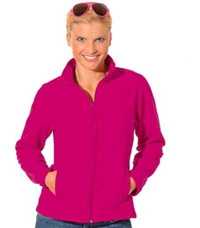 Trigema Damen 555107 Jacke, Magenta, XL EU von Trigema