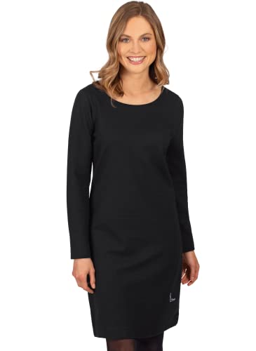 Trigema Damen 576811121 Formales Kleid, schwarz, L von Trigema