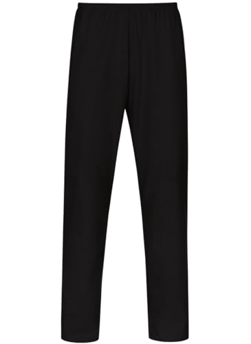 Trigema Herren 637092 Schlafanzughose, Schwarz (schwarz 008), Medium (Herstellergröße: M) von Trigema