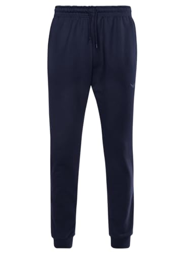 Trigema Herren 675096 Sporthose, Blau (Blue 046), 64(Herstellergröße:XXXL) von Trigema