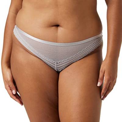 Triumph Damen Tempting Tulle_01 Thong Unterw sche, Warm Stone, L EU von Triumph