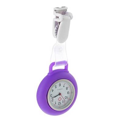 UKCOCO -Brustuhr Damenuhren Taschenuhr Für Damen Digitale Damenuhr Krankenpflege-Abzeichen-Uhr -Brosche-Uhr Multifunktionale Taschenuhr Tragbare von UKCOCO
